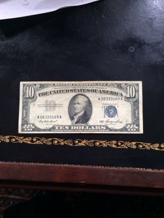 Fr 1706.  1953 $10 Silver Certificate. photo