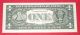 66556566 Fancy Binary Serial Number $1 1999 Choice - Gem Uncirculated We Small Size Notes photo 2