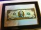 Gold Leaf Colorized $2 Bill $2 Dollar Bill Currency Gift Money Small Size Notes photo 4