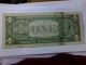 1957a 1.  00 Silver Certificate (blue Seal) Small Size Notes photo 3