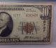 1929 - $10 Trenton Tx - Ch 5737 - National Currency - Low Serial - Pmg Vf 25 Paper Money: US photo 3