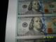 4 2013 Consecutive Number $100 Dollar Bills E5 Small Size Notes photo 5