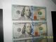 4 2013 Consecutive Number $100 Dollar Bills E5 Small Size Notes photo 8