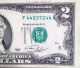 1976 $2 Shift Error/misaligned Overprint - Gem/unc Paper Money: US photo 3