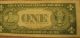 1935 - F $1 Silver Certificate Note In Plastic Holder Au X232 Lqqk Small Size Notes photo 1