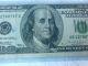 Very Rare Error Note $100 Hundred Dollar Bill Misprint Legal Tender Paper Money: US photo 3