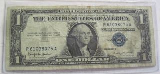1957 - B One Dollar Silver Certificate (1125y) photo