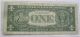 1957 - B One Dollar Silver Certificate (1125y) Small Size Notes photo 1