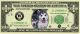 Siberian Husky Puppy Dog Novelty 1 Million Dollar Bills,  Pet/animal Lover Money Paper Money: US photo 1