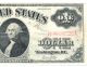 1917 $1 Legal Tender Note,  Friedberg No.  39,  Cga Very Fine 25 (vf 25) Opq Large Size Notes photo 4