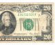 1928 $20 Chicago Federal Reserve Note,  Friedberg No.  2050 - G,  (f 12 - Vf 20) Small Size Notes photo 3