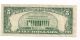 United States Five Dollars Federal Reserve Note K98769994a Small Size Notes photo 1