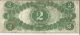 Series Of 1917 $2 Dollars United States Legal Tender Lg Size Us Note Red Seal Large Size Notes photo 1