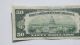Series Of 1950 B $50 Chicago Green Seal Federal Reserve Note Small Size Notes photo 4
