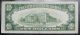1934 D Ten Dollar Federal Reserve Note Grading Fine Chicago 0165d Pm9 Small Size Notes photo 1