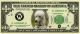 Poodle Puppy Dog Novelty One Million Dollar Bills,  Pet/animal Lover Funny Money Paper Money: US photo 1