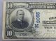 1903 Ten Dollar National Currency Red Oak Iowa Hand Signed Second Issue Paper Money: US photo 1