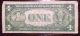 1935 A North African Silver Certificate One Dollar.  Yellow Seal.  Rare Small Size Notes photo 2