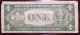 1935 A North African Silver Certificate One Dollar.  Yellow Seal.  Rare Small Size Notes photo 3