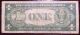 1935 A North African Silver Certificate One Dollar.  Yellow Seal.  Rare Wow Small Size Notes photo 3