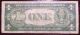 1935 A North African Silver Certificate One Dollar.  Yellow Seal.  Rare Wow Small Size Notes photo 4