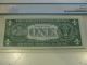 Three $1.  00 Uncirculated Silver Certificates - 1 Pcgs 1935b - 1 Pmg 1935f - 1 Pmg 1957 Small Size Notes photo 11