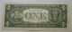 2009 Fancy Ladder Serial $1 F35363738e Small Size Notes photo 1