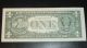 Rare 2006 $1 Federal Reserve Note Insufficient Black Ink 3rd Printing Paper Money: US photo 2