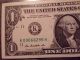 2009 $1.  00 Bill - Ultra Low Serial K 00066295 H - Ink Error - Unc Paper Money: US photo 3