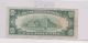 $10 Currency Error 1950 C Misaligned Overprint Paper Money: US photo 1