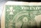 1$ Silver Certificate 1935 A Front Separated From Back Well - Circulated Small Size Notes photo 5