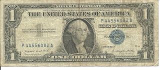 1957a One Dollar Silver Certificate - I Have One More On photo