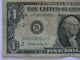 1963b One Dollar B Series Federal Reserve Note Small Size Notes photo 2