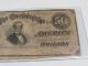 50.  00 Confederate States Of America Feb 17 Th 1864 Bill Paper Money: US photo 1
