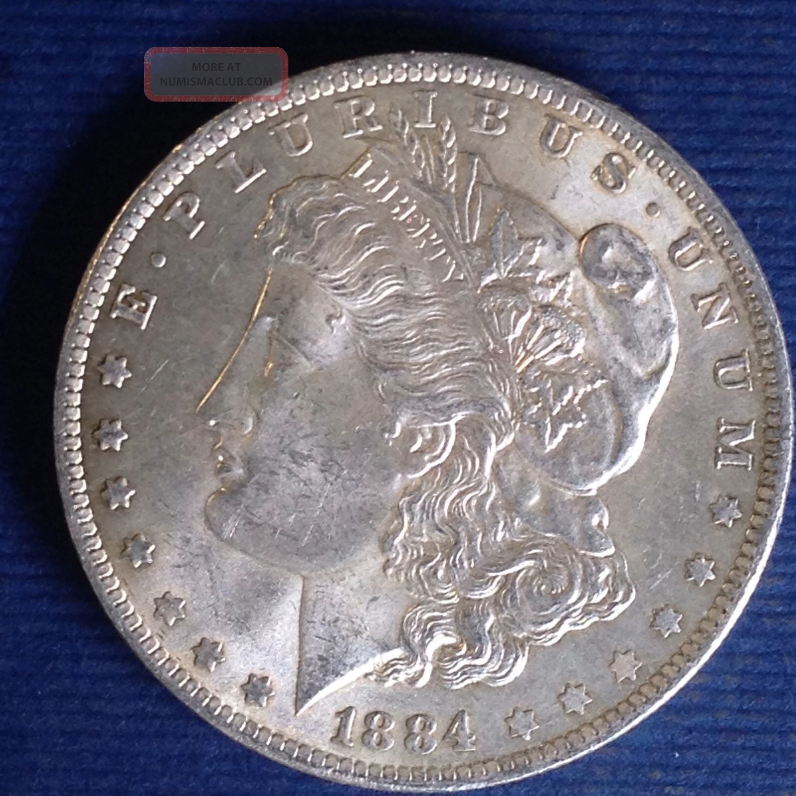 Morgan Silver Dollar, 1884 - O