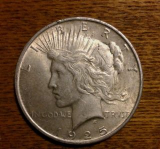 1925 - P Silver Peace Dollar photo