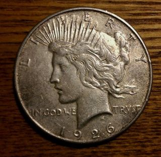 1926 - S Silver Peace Dollar photo