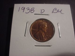 1938 D Lincoln Wheat Cent photo