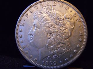 1879 Morgan Silver Dollar Au?? Coin photo