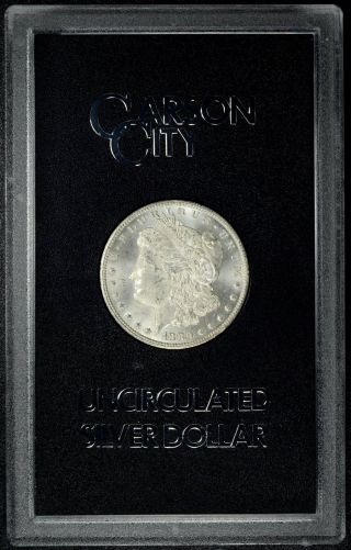 1880 - Cc Gsa Morgan Dollar Rev Of 78 Vam - 4 80/79 Box & 2 photo