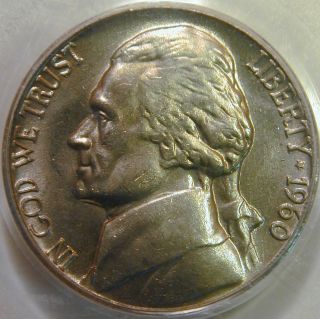 1960 Pcgs Ms65,  Jefferson Nickel photo