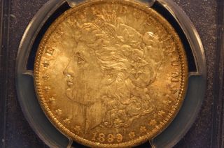 1899 - O $1 Morgan Silver Dollar Ms 64 photo