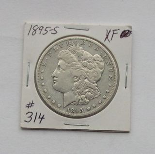 1895 - S Morgan Silver Dollar Better Date photo