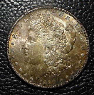 1889 P Morgan Silver Dollar (89 - P2) photo