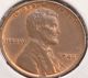 1945 P Uncirculated R/b Lincoln Wheat. . Small Cents photo 1