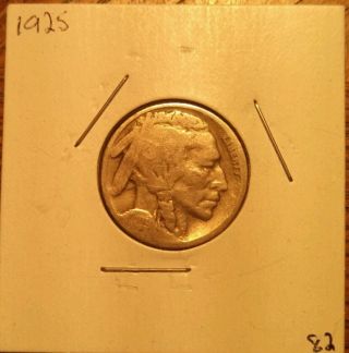 1925 5c Buffalo Nickel photo