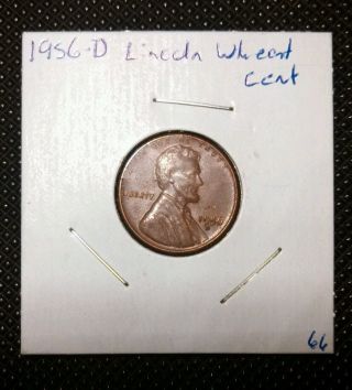 1956 - D 1c Lincoln Cent photo