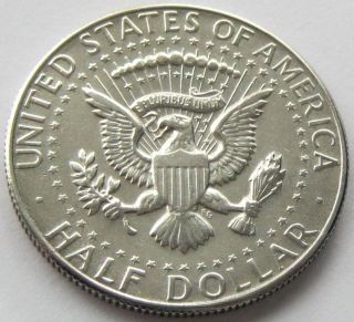 Usa,  Silver Coin,  Kennedy Half Dollar 1967,  Top photo