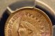 1905 1c Rd Indian Cent Pcgs Ms 63 Small Cents photo 7