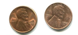 1955 And D Lincoln Cent photo